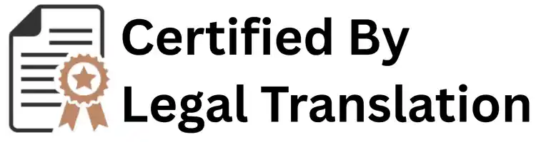 Certified by Legal Translation